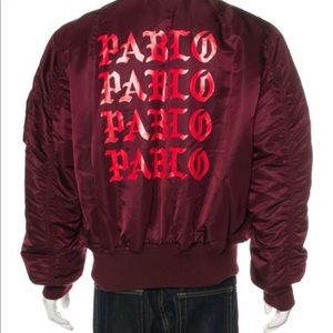 YEEZY PABLO MERCH REVERSIBLE JACKET